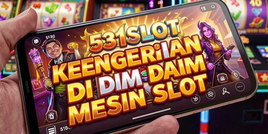 Screenshot gameplay 531SLOT menampilkan suasana horor yang mencekam.