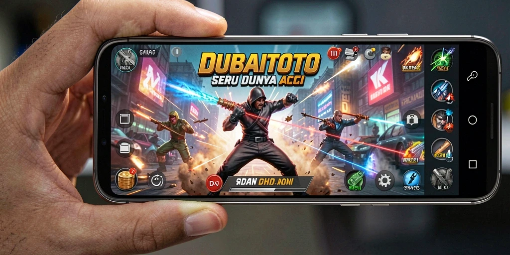 Tampilan seru dari pertarungan intens dalam DUBAITOTO.