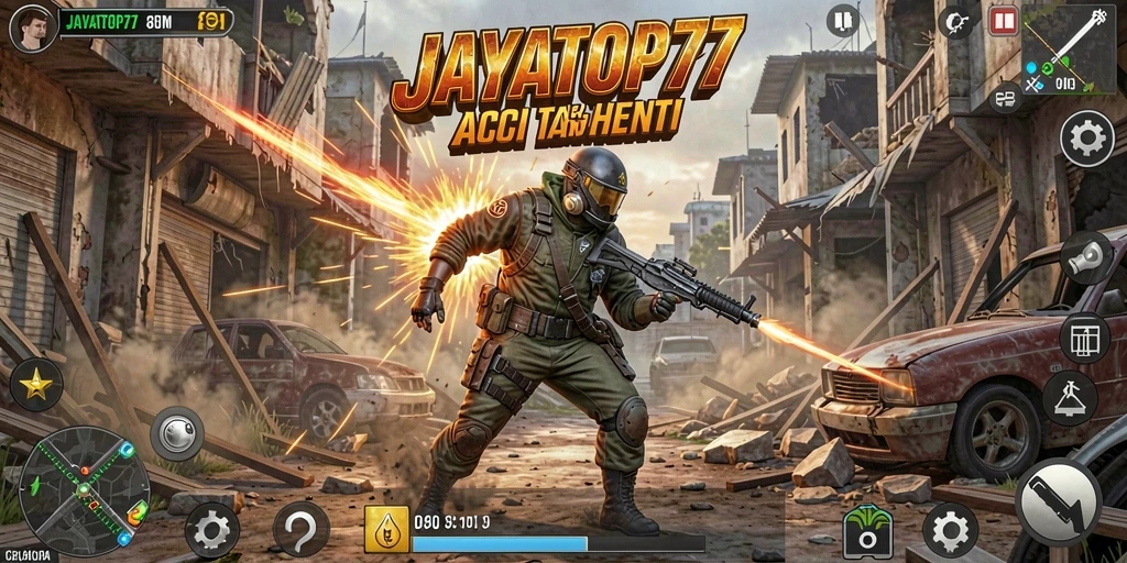 Screenshot menampilkan aksi seru dalam JAYATOP77.