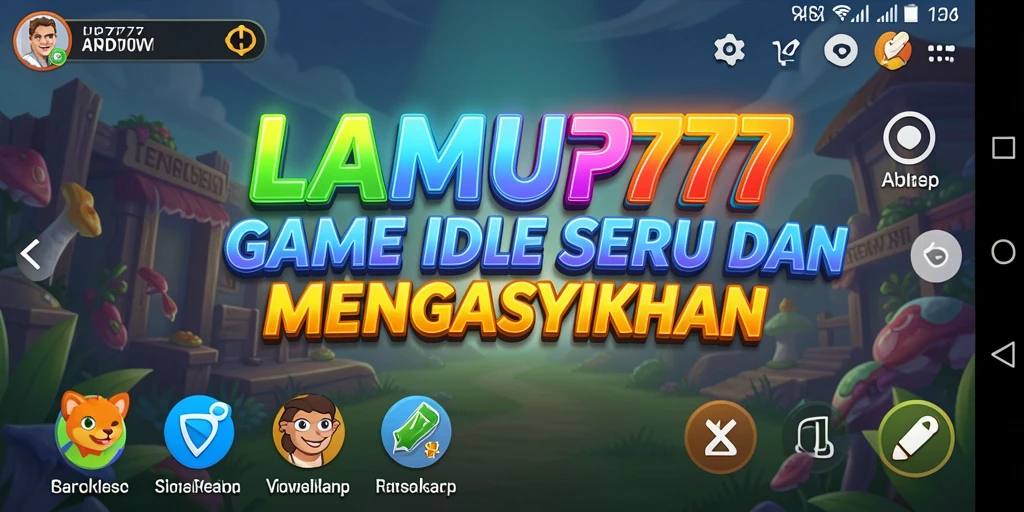 Screenshot gameplay LAMPU777 menampilkan aksi Idle yang mengasyikkan.