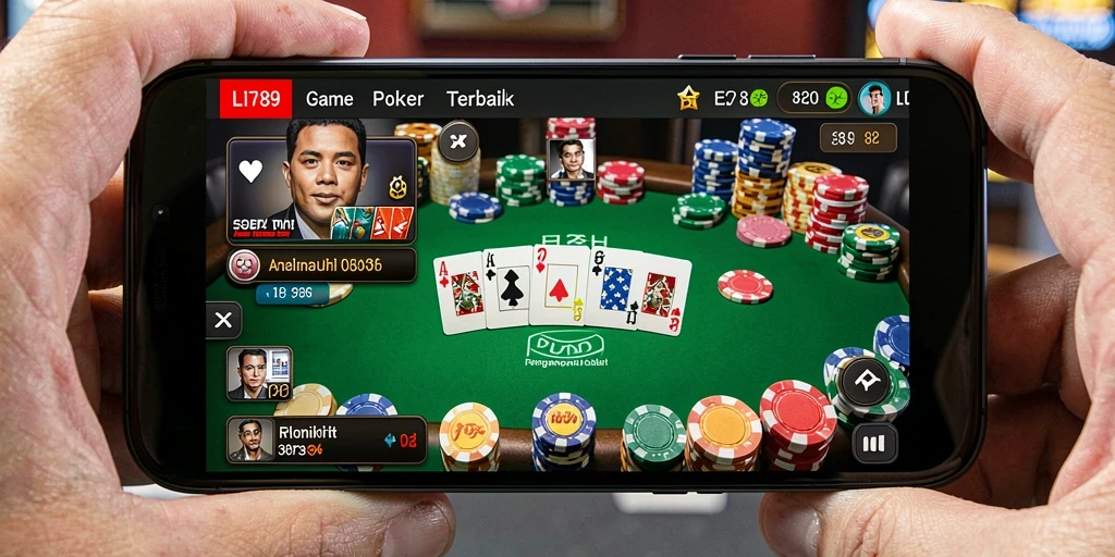 Tampilan gameplay seru di LI789 dengan fitur Poker menarik.