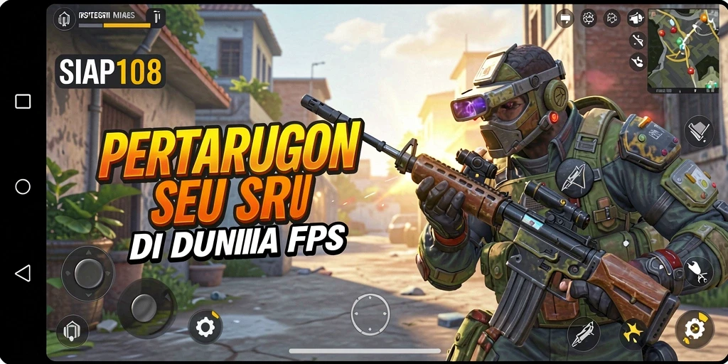 Menampilkan aksi intens dan grafis luar biasa dari gameplay SIAP108.
