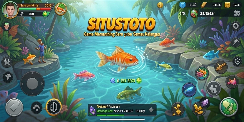 Tangkapan ikan yang menarik dalam gameplay SITUSTOTO.