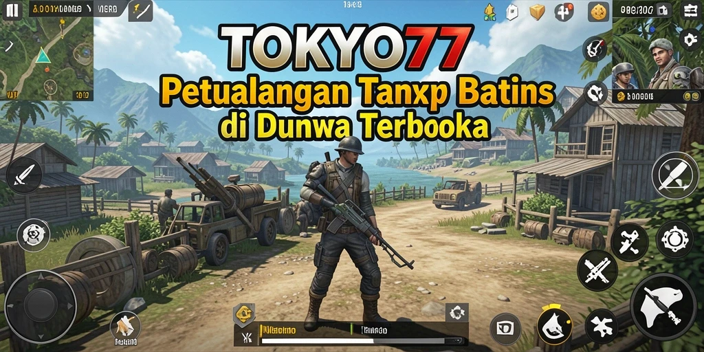 Gameplay seru dari TOKYO77 di dunia terbuka yang menakjubkan.