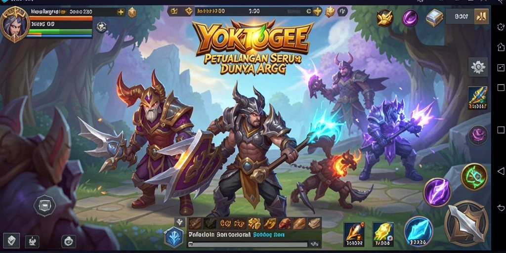 Tampilan gameplay seru YOKTOGEL yang memikat dalam dunia ARPG.